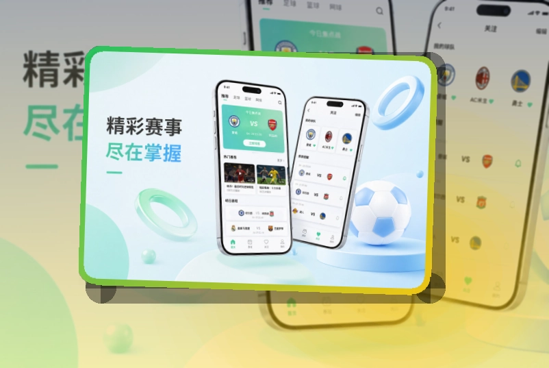 开云 App使用亮点，比赛日更方便 页面展示